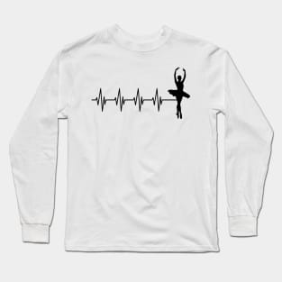 ballet heartbeat Long Sleeve T-Shirt